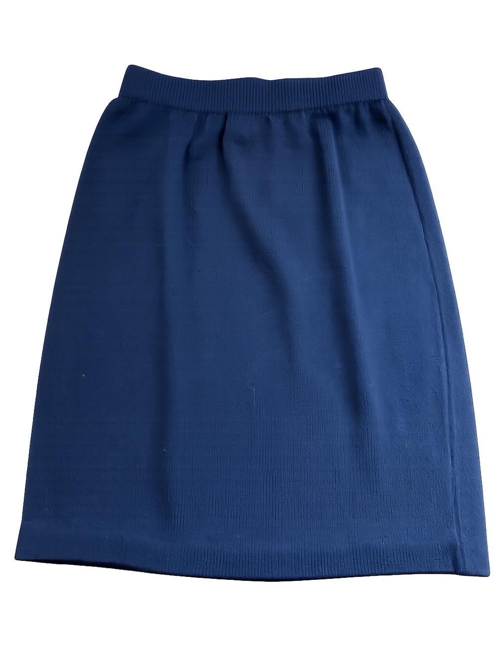 St. John Collection by Marie Gray Navy Blue Santana Knit Pencil Skirt Size 4 USA